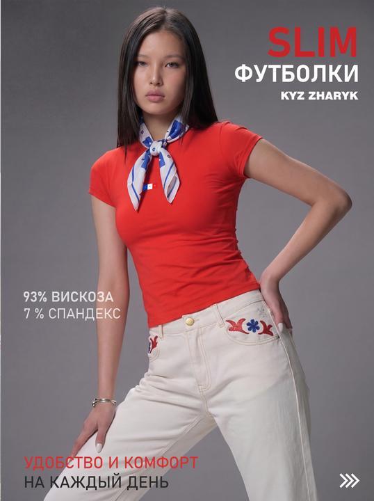 Женская футболка на обтачке, изображение 3